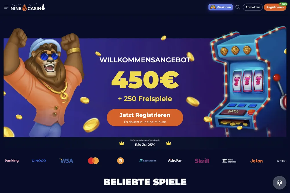 Nine Casino Bewertung